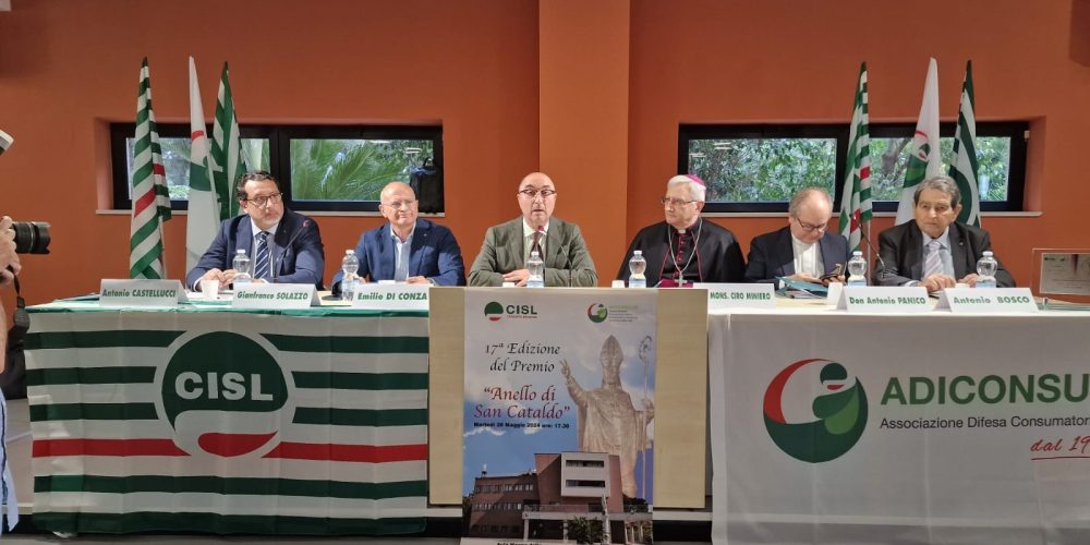 Conferito alla Lumsa sede di Taranto il premio “Anello di San Cataldo” 2024