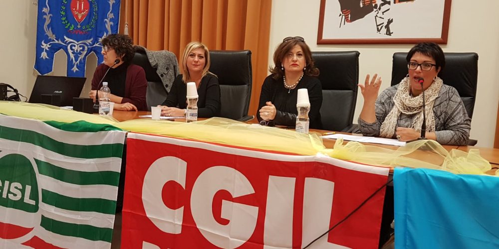 8 Marzo CGIL CISL UIL a Brindisi