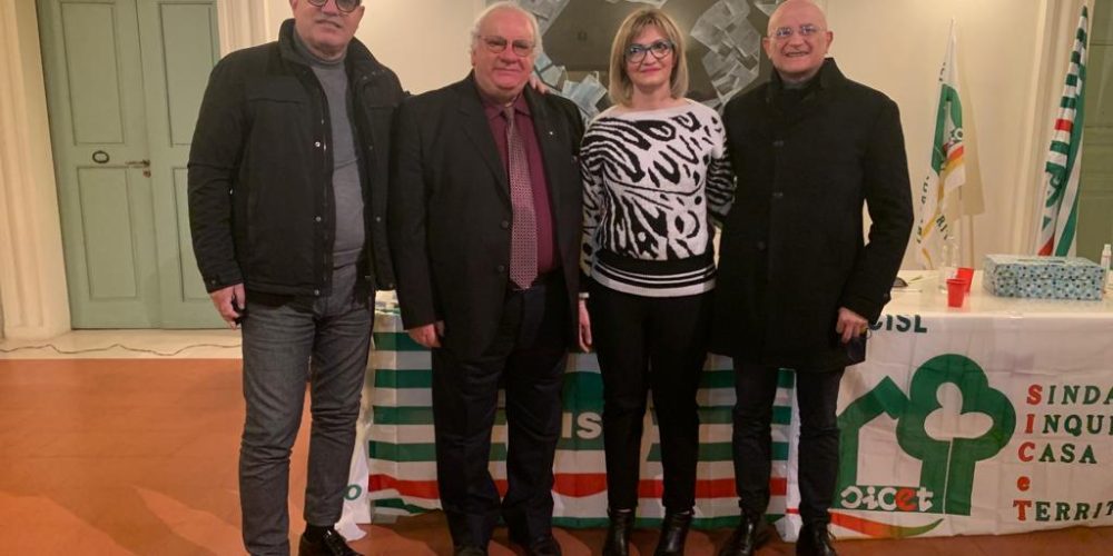 Celebrato il terzo congresso  SICET CISL  Taranto Brindisi